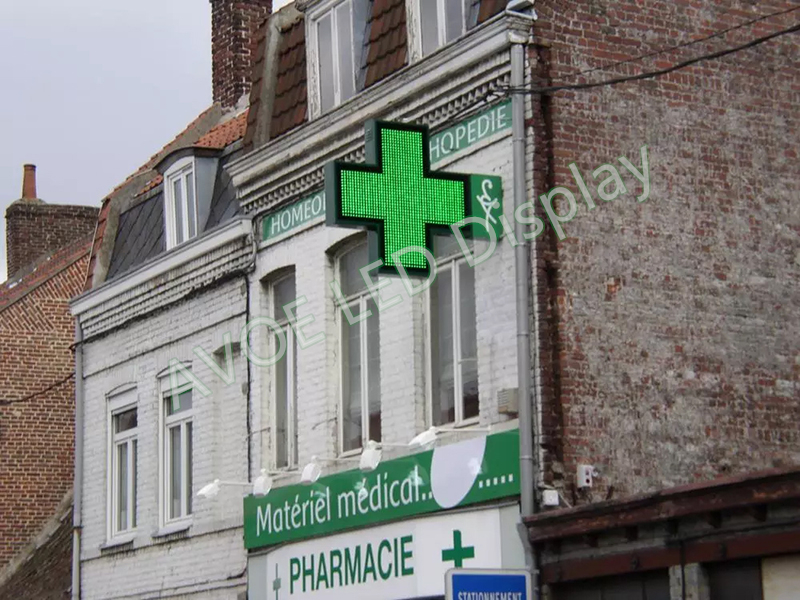 Pharmacy Cross LED Display 2